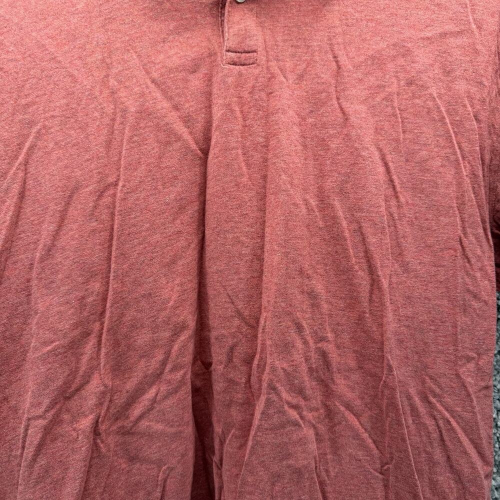 Patagonia Organic Cotton Polo Shirt Men’s XL Coral Heather Short Sleeve Outdoor